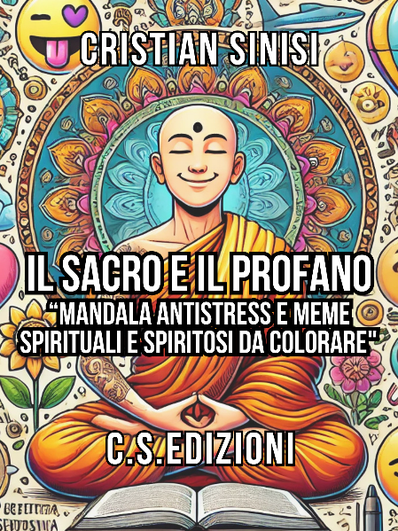 il sacro e il profano - mandala antistress da colorare