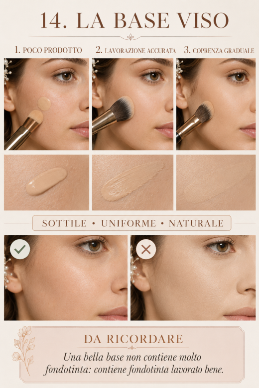 la base del viso - make-up sposa