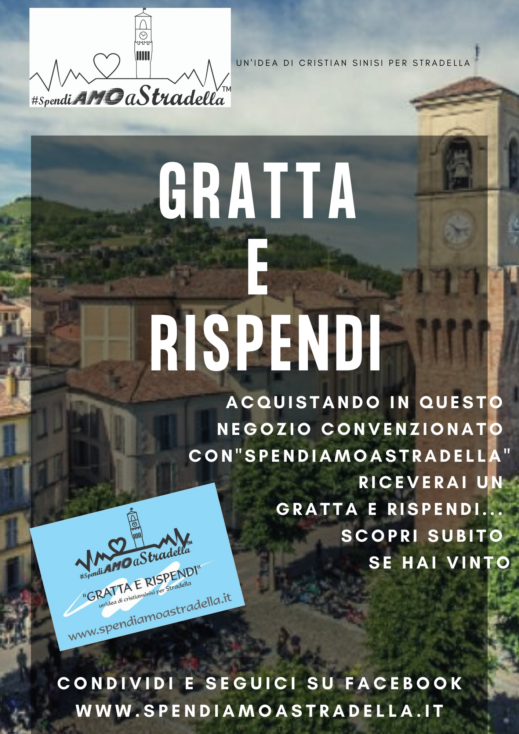 locandina gratta e rispendi - stradella 