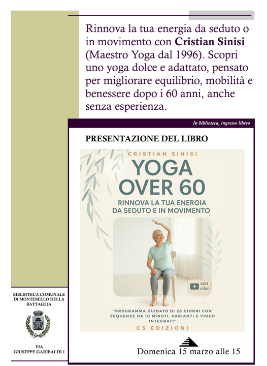 Conferenza "Yoga over 60" - Montebello 